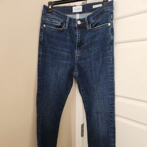 Frame Le High Straight Long Jeans - Size 29